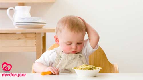 غذاهای ممنوع برای نوزاد تا یکسالگی