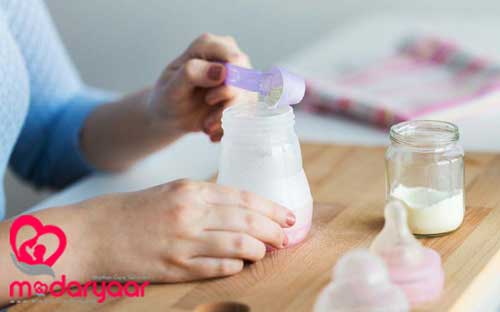 تغذیه نوزاد با شیرخشک