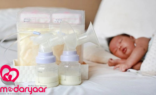 شیر دوش نوزاد