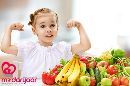 مصرف میوه در کودکان