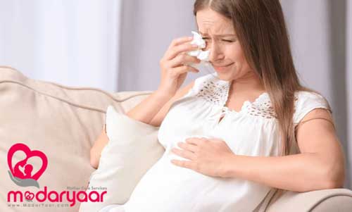 گریه مادر در بارداری